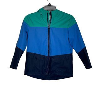 cat and jack jacket boys size S  green blue